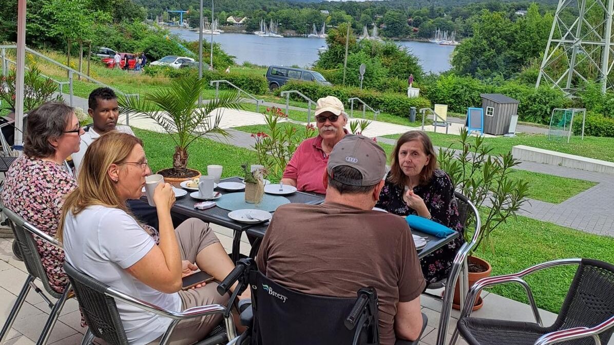 Ausflug der Bewohner zum Kaffee trinken 